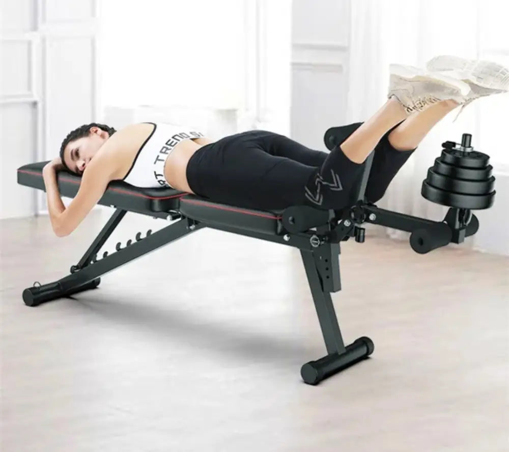 Panca Fitness Regolabile con Leg Exstension idelae per allenare le gambe