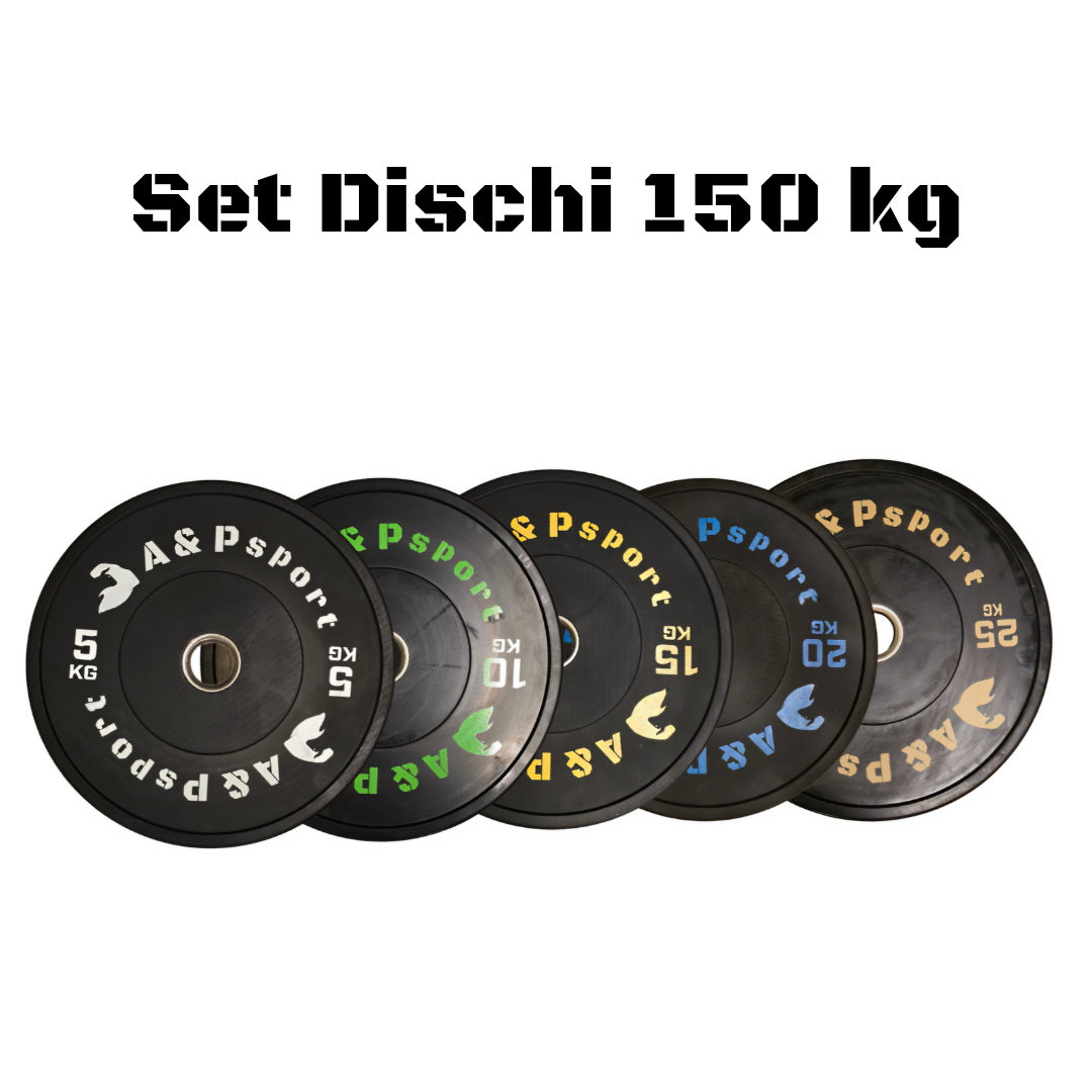 Set Dischi Bumpers 150kg