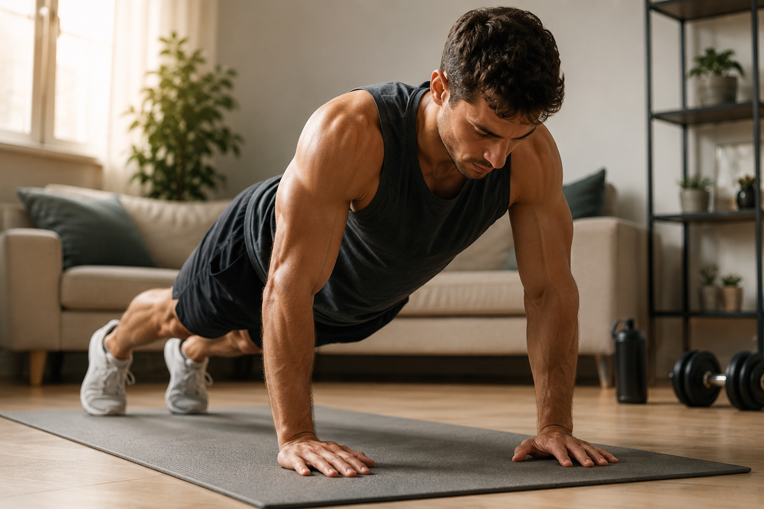 Ipertrofia a Casa: Come Costruire Massa Muscolare Senza Andare in Palestra