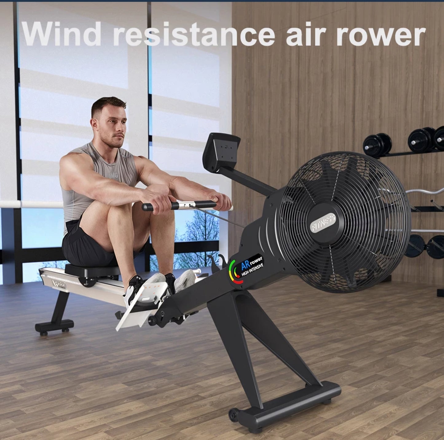 Vogatore Air Rower Ar8