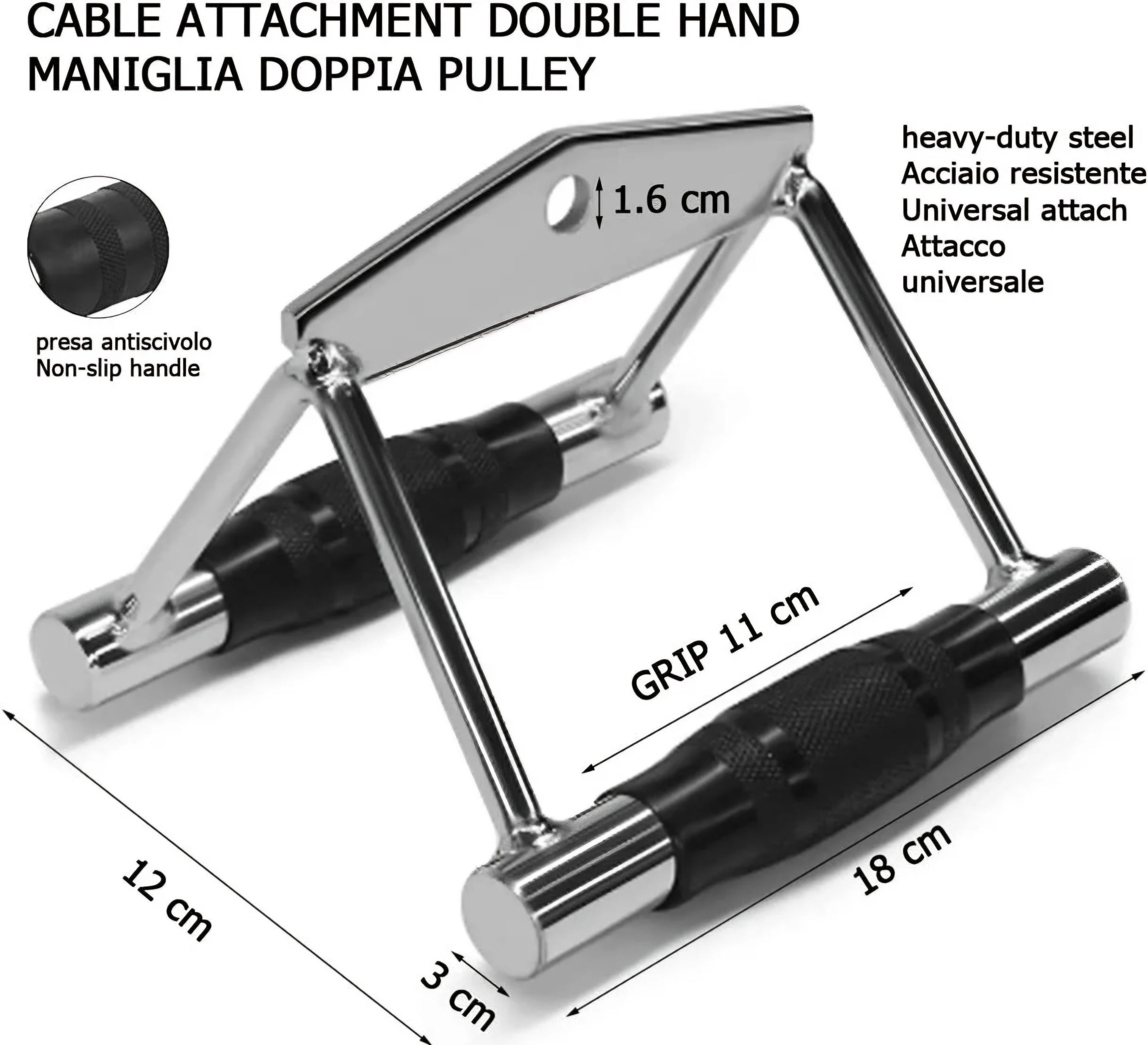 Maniglia Triangolare Professionale per Pulley