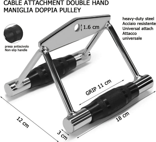 Dimensioni manigli triangolare