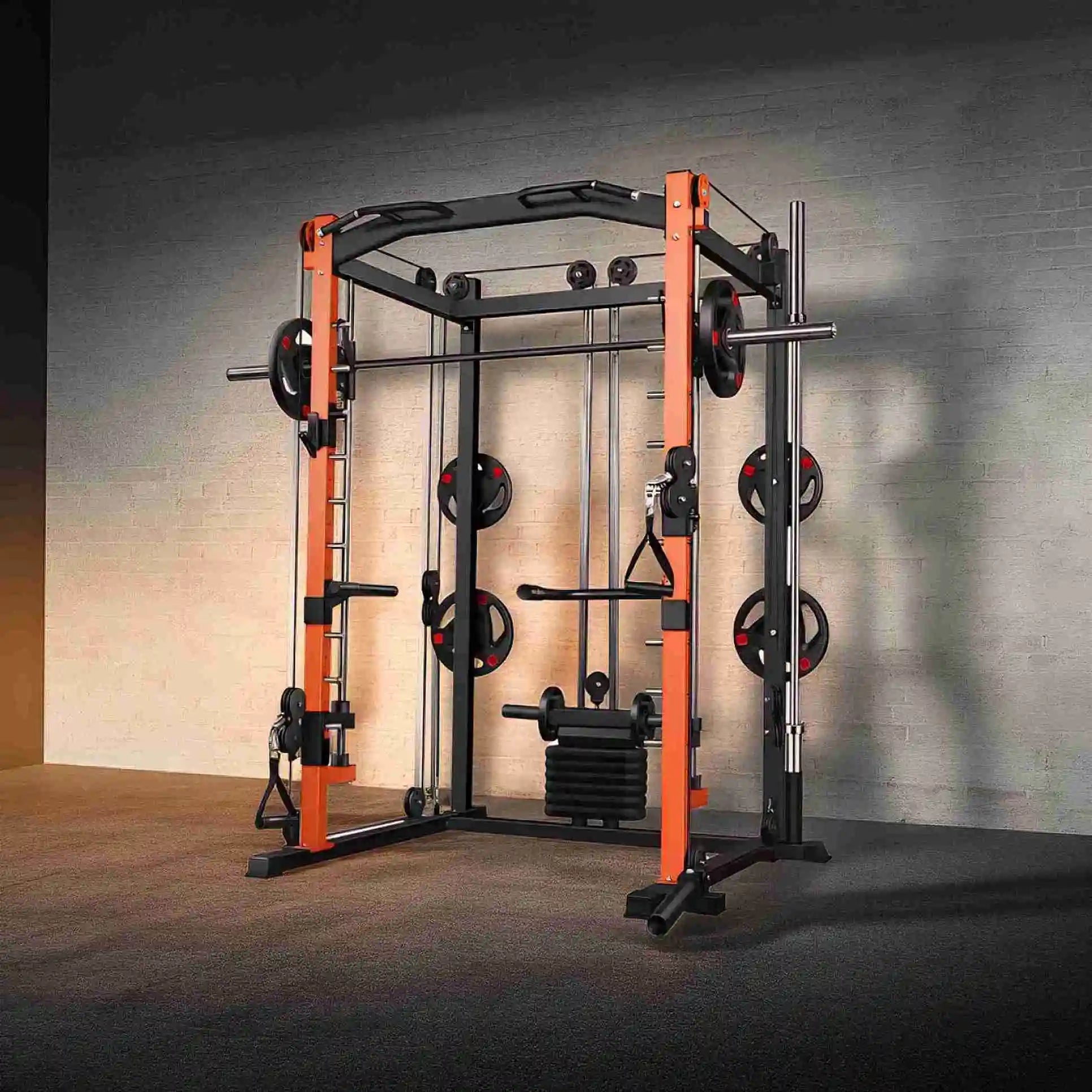 Power rack completo e compatto per casa
