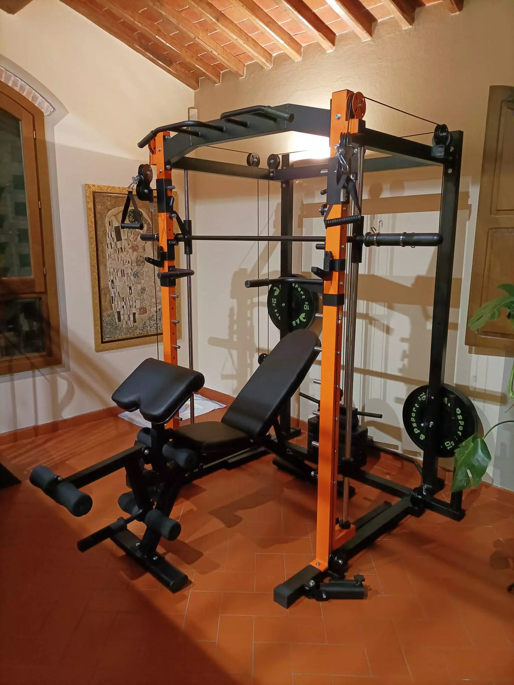 Power Rack Multifunzione montato