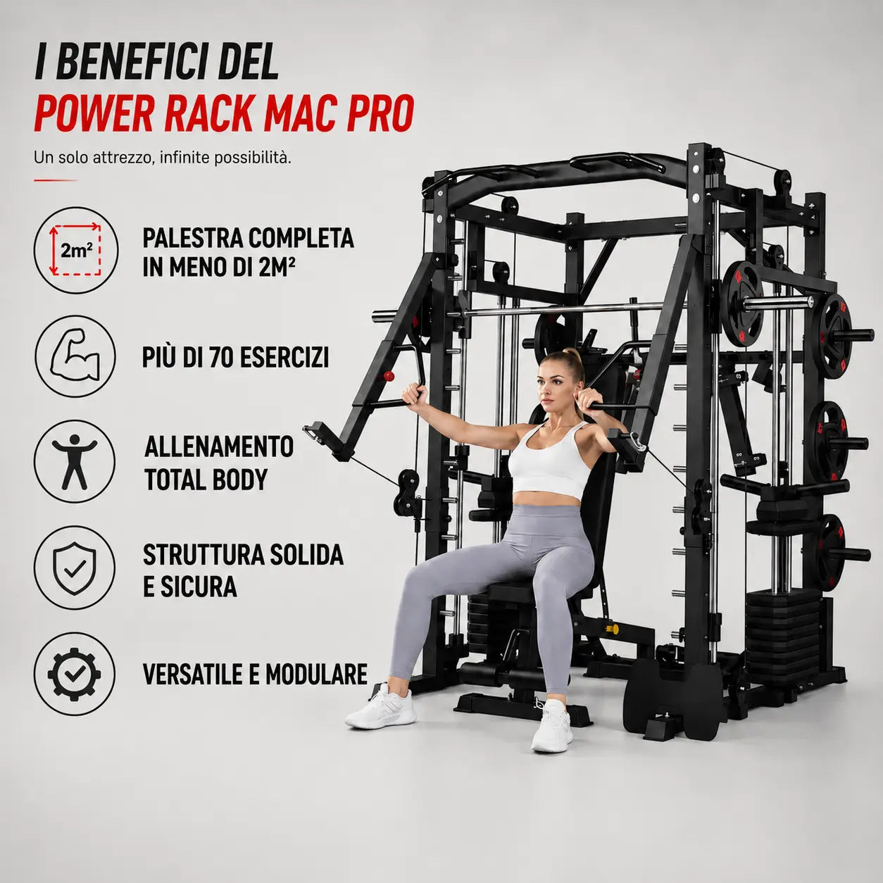I Benefici del Power Rack MAC PRO della A&Psport 