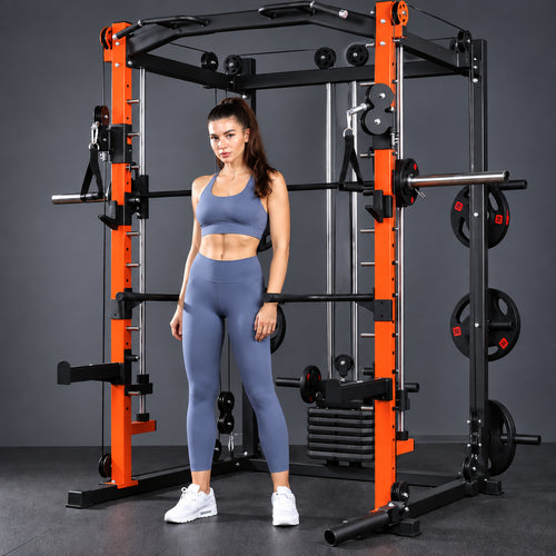 allenamento con il power rack MAC1