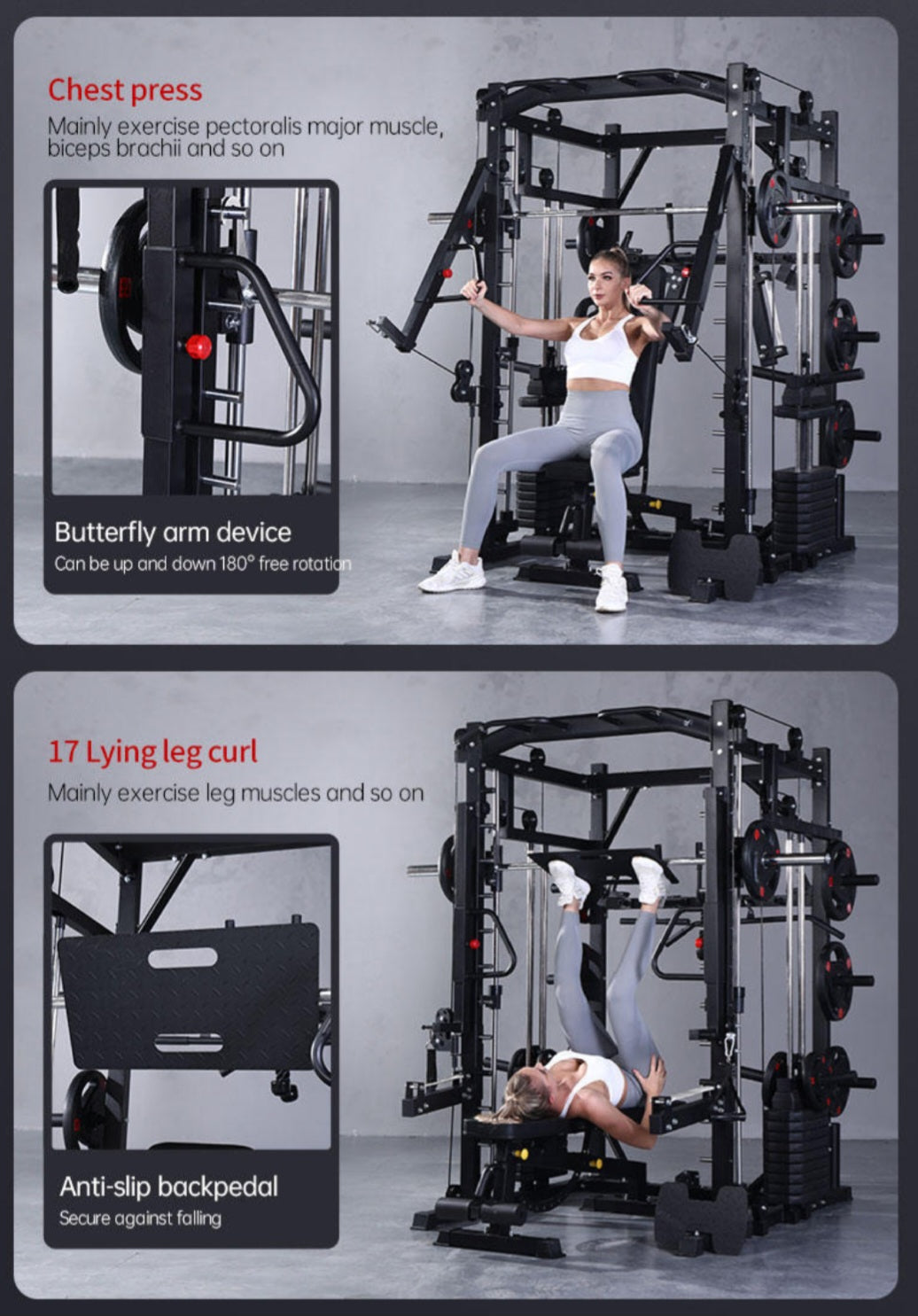 Esercizi da eseguire a casa con il power rack 
