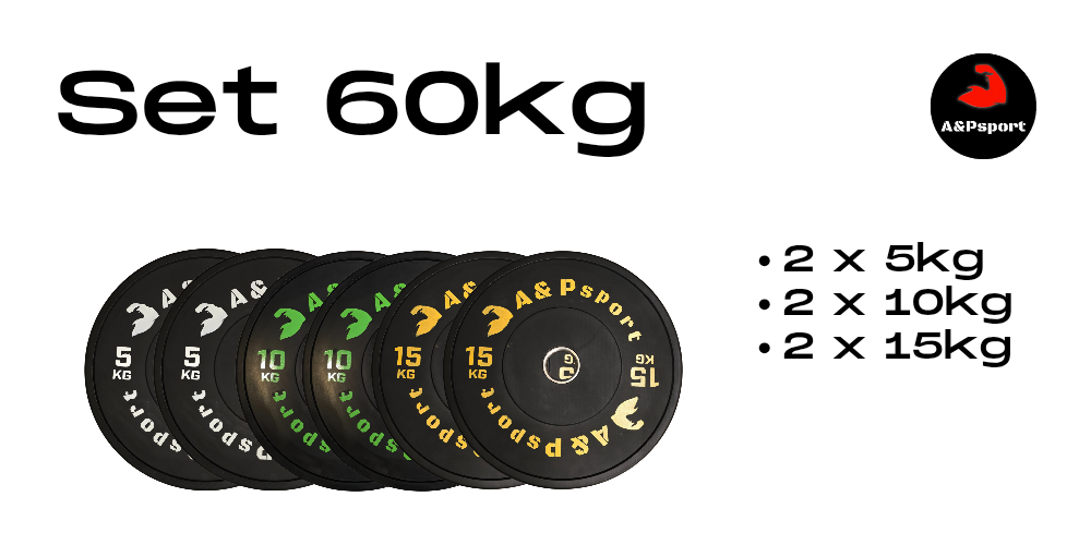 Set Bumpers da 60kg