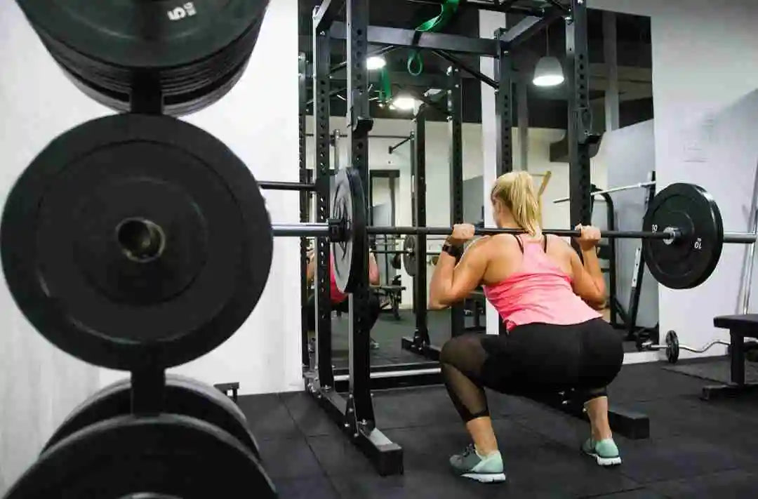 Squat al power rack 