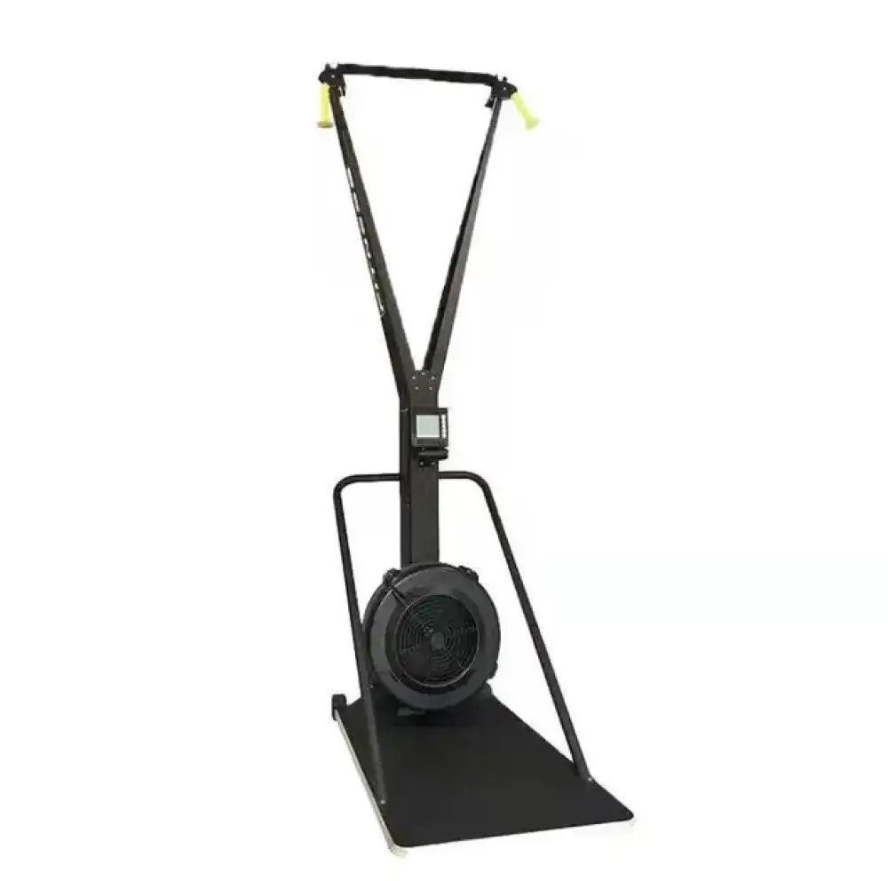 Attrezzatura air ski compatta e silenziosa, perfetta per sessioni cardio intense.