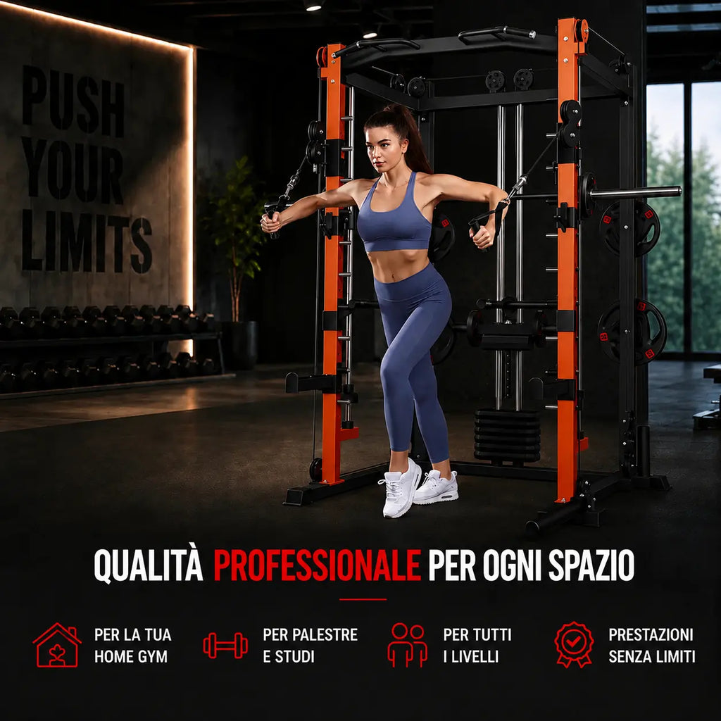 Studio personal Trainer con Power Rack MAC1 della A&Psport 