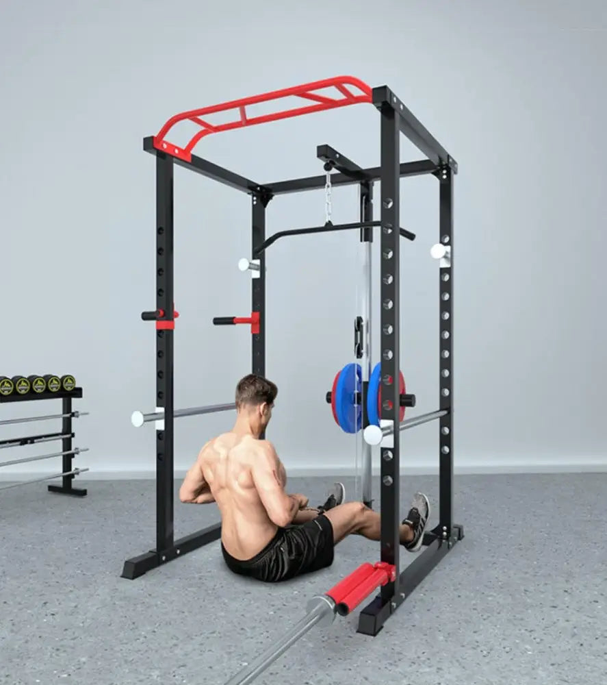 Power Rack Multifunzione con pully è l'attrezzo ideale per la tua HomeGym 