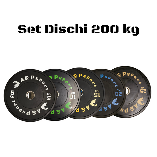 Set Dischi Bumpers 200kg 